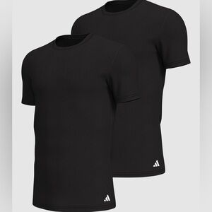 ADIDAS men’s 2 Pack Active Flex Cotton Crew Neck T-Shirt